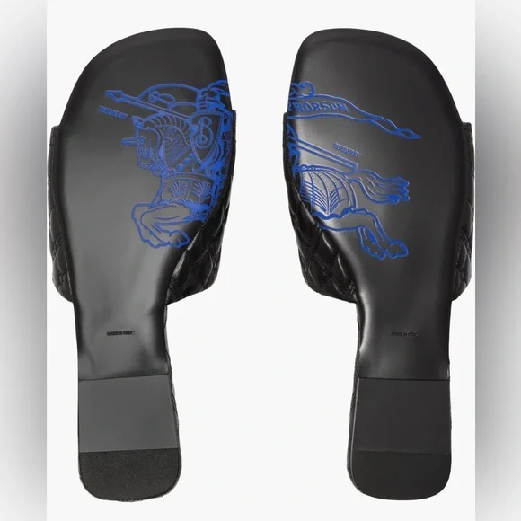 Burberry Quilted Slide Sandal. Ladies 8.5 - Picture 5 of 16